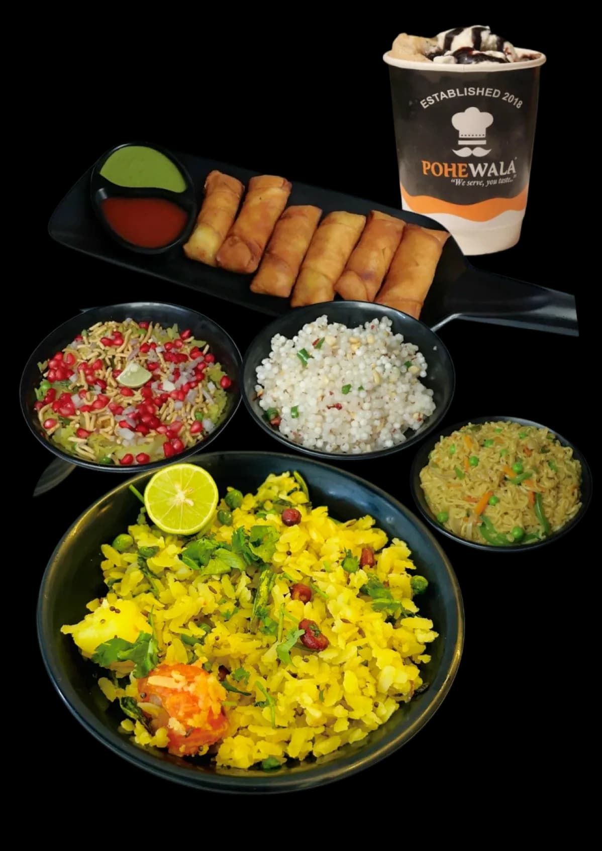 Poha Feast Spread